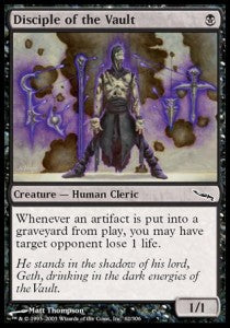 Disciple of the Vault⁣ - Mirrodin⁣ (Common)⁣ [62]