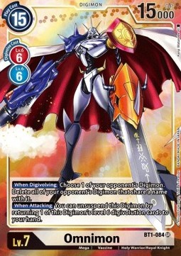 Omnimon (BT1-084) (V.2)⁣ - Release Special Booster v1.0⁣ (Alternative Art)⁣ [BT1-084]