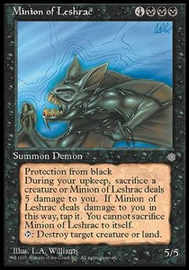 Minion of Leshrac⁣ - Ice Age⁣ (Rare)