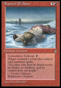 Brand of Ill Omen⁣ - Ice Age⁣ (Rare)