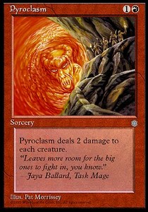 Pyroclasm⁣ - Ice Age⁣ (Uncommon)