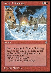 Word of Blasting⁣ - Ice Age⁣ (Uncommon)