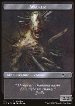 Walker Token (B 2/2) // Walker Token (B 2/2) (V.4) - Secret Lair Drop Series (Token) [SLD-151/152]