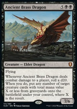 Ancient Brass Dragon⁣ - Commander Legends: Battle for Baldur's Gate⁣ (Mythic)⁣ [111]