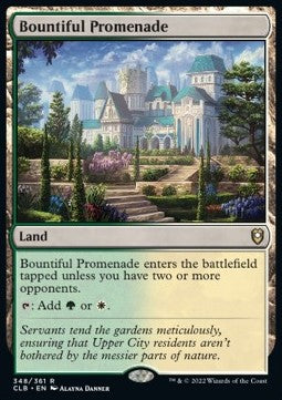 Bountiful Promenade⁣ - Commander Legends: Battle for Baldur's Gate⁣ (Rare)⁣ [348]