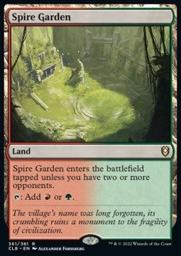 Spire Garden⁣ - Commander Legends: Battle for Baldur's Gate⁣ (Rare)⁣ [361]