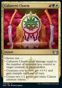 Cabaretti Charm⁣ - Streets of New Capenna⁣ (Uncommon)⁣ [173]