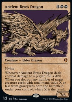 Ancient Brass Dragon (V.2)⁣ - Commander Legends: Battle for Baldur's Gate: Extras⁣ (Mythic)⁣ [389]