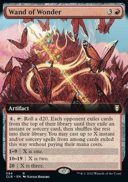 Wand of Wonder⁣ - Commander Legends: Battle for Baldur's Gate: Extras⁣ (Rare)⁣ [584]