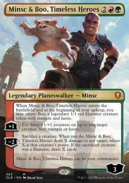 Minsc & Boo, Timeless Heroes⁣ - Commander Legends: Battle for Baldur's Gate: Extras⁣ (Mythic)⁣ [363]