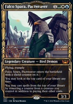 Falco Spara, Pactweaver (V.1)⁣ - Streets of New Capenna: Extras⁣ (Mythic)⁣ [307]