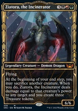 Ziatora, the Incinerator (V.1)⁣ - Streets of New Capenna: Extras⁣ (Mythic)⁣ [339]