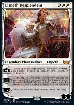 Elspeth Resplendent⁣ - Streets of New Capenna⁣ (Mythic)⁣ [11]