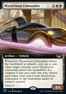 Mysterious Limousine⁣ - Streets of New Capenna: Extras⁣ (Rare)⁣ [408]