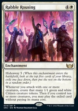 Rabble Rousing⁣ - Streets of New Capenna⁣ (Rare)⁣ [24]