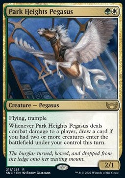 Park Heights Pegasus⁣ - Streets of New Capenna⁣ (Rare)⁣ [211]