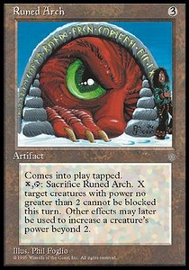 Runed Arch⁣ - Ice Age⁣ (Rare)