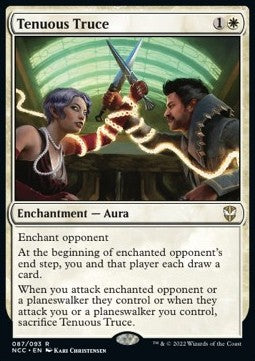 Tenuous Truce⁣ - Commander: Streets of New Capenna⁣ (Rare)⁣ [87]