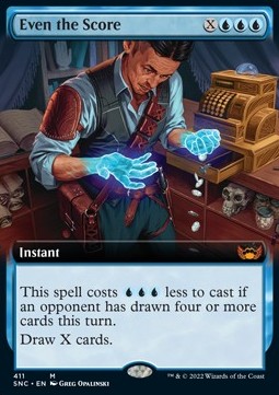 Even the Score⁣ - Streets of New Capenna: Extras⁣ (Mythic)⁣ [411]