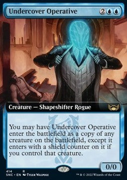 Undercover Operative⁣ - Streets of New Capenna: Extras⁣ (Rare)⁣ [414]