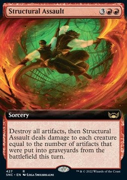 Structural Assault⁣ - Streets of New Capenna: Extras⁣ (Rare)⁣ [427]