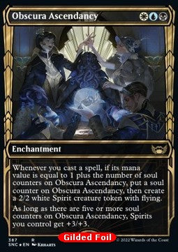 Obscura Ascendancy (V.2)⁣ - Streets of New Capenna: Extras⁣ (Rare)⁣ [387]