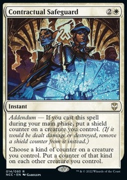 Contractual Safeguard⁣ - Commander: Streets of New Capenna⁣ (Rare)⁣ [14]