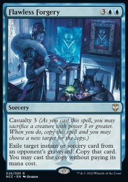 Flawless Forgery⁣ - Commander: Streets of New Capenna⁣ (Rare)⁣ [26]