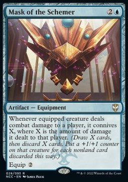 Mask of the Schemer⁣ - Commander: Streets of New Capenna⁣ (Rare)⁣ [28]