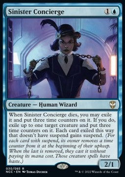 Sinister Concierge⁣ - Commander: Streets of New Capenna⁣ (Rare)⁣ [30]