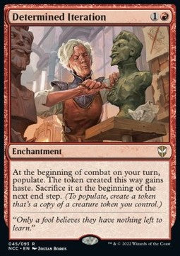 Determined Iteration⁣ - Commander: Streets of New Capenna⁣ (Rare)⁣ [45]