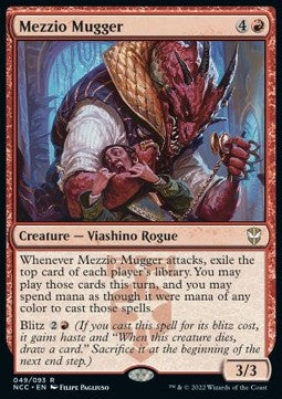 Mezzio Mugger⁣ - Commander: Streets of New Capenna⁣ (Rare)⁣ [49]