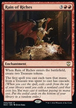 Rain of Riches⁣ - Commander: Streets of New Capenna⁣ (Rare)⁣ [50]