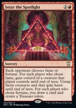 Seize the Spotlight⁣ - Commander: Streets of New Capenna⁣ (Rare)⁣ [52]