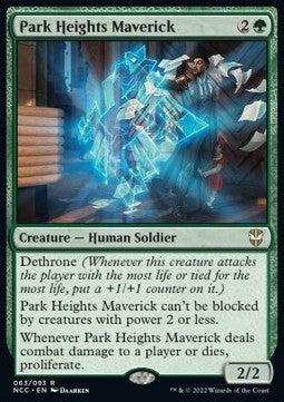 Park Heights Maverick⁣ - Commander: Streets of New Capenna⁣ (Rare)⁣ [63]