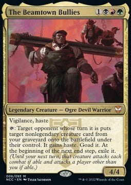 The Beamtown Bullies⁣ - Commander: Streets of New Capenna⁣ (Mythic)⁣ [6]