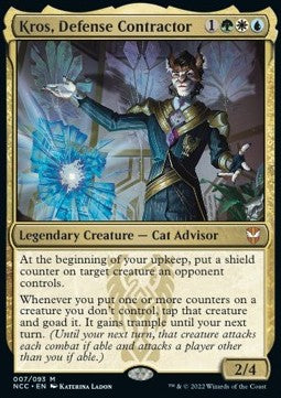 Kros, Defense Contractor⁣ - Commander: Streets of New Capenna⁣ (Mythic)⁣ [7]