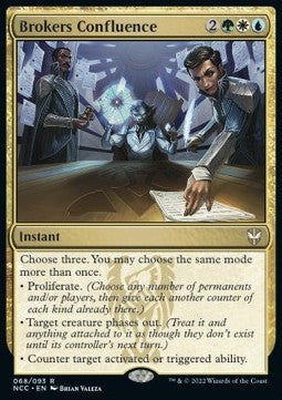 Brokers Confluence⁣ - Commander: Streets of New Capenna⁣ (Rare)⁣ [68]