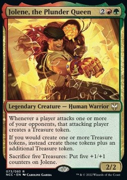 Jolene, the Plunder Queen⁣ - Commander: Streets of New Capenna⁣ (Rare)⁣ [73]