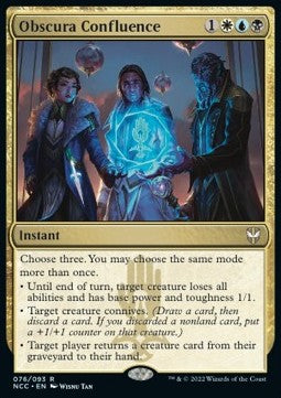 Obscura Confluence⁣ - Commander: Streets of New Capenna⁣ (Rare)⁣ [76]