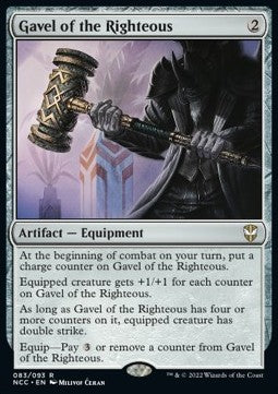 Gavel of the Righteous⁣ - Commander: Streets of New Capenna⁣ (Rare)⁣ [83]