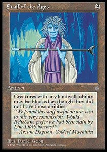 Staff of the Ages⁣ - Ice Age⁣ (Rare)