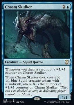 Chasm Skulker⁣ - Commander: Streets of New Capenna⁣ (Rare)⁣ [214]