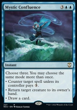 Mystic Confluence⁣ - Commander: Streets of New Capenna⁣ (Rare)⁣ [227]