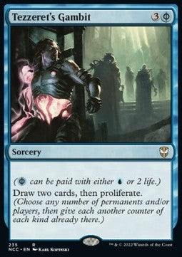 Tezzeret's Gambit⁣ - Commander: Streets of New Capenna⁣ (Rare)⁣ [235]