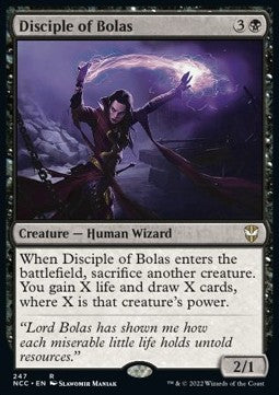 Disciple of Bolas - Commander: Streets of New Capenna (Rare) [NCC-247]