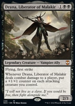 Drana, Liberator of Malakir⁣ - Commander: Streets of New Capenna⁣ (Mythic)⁣ [248]