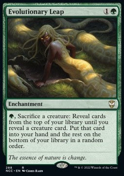Evolutionary Leap - Commander: Streets of New Capenna (Rare) [NCC-288]