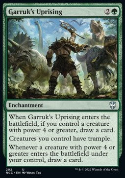Garruk's Uprising⁣ - Commander: Streets of New Capenna⁣ (Uncommon)⁣ [292]