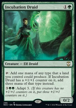 Incubation Druid⁣ - Commander: Streets of New Capenna⁣ (Rare)⁣ [296]